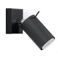 Lampa ścienna RING czarna kinkiet SL.0091 SOLLUX LIGHTING