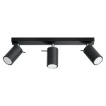 Lampa sufitowa RING 3L czarna plafon SL.0093 SOLLUX LIGHTING