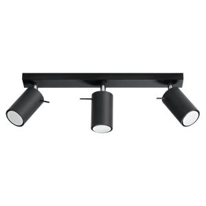 Lampa sufitowa RING 3L czarna plafon SL.0093 SOLLUX LIGHTING
