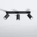 Lampa sufitowa RING 3L czarna plafon SL.0093 SOLLUX LIGHTING
