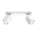 Lampa sufitowa MERIDA 2 biała plafon SL.0096 SOLLUX LIGHTING