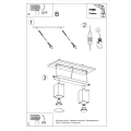 Lampa sufitowa MERIDA 2 biała plafon SL.0096 SOLLUX LIGHTING