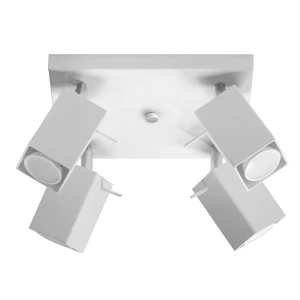 Lampa sufitowa MERIDA 4 biała plafon SL.0098 SOLLUX LIGHTING