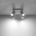 Lampa sufitowa MERIDA 4 biała plafon SL.0098 SOLLUX LIGHTING