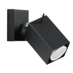 Lampa ścienna MERIDA czarna kinkiet SL.0099 SOLLUX LIGHTING