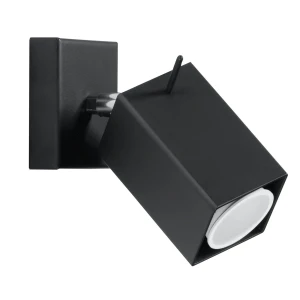 Lampa ścienna MERIDA czarna kinkiet SL.0099 SOLLUX LIGHTING