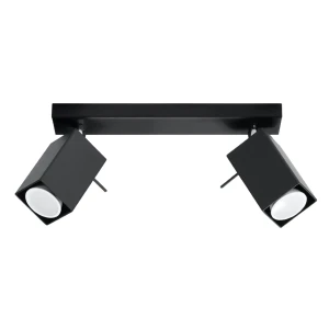 Lampa sufitowa MERIDA 2 czarna plafon SL.0100 SOLLUX LIGHTING