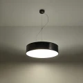 Lampa wisząca ARENA 45 czarna zwis SL.0118 SOLLUX LIGHTING