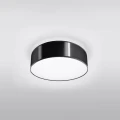 Lampa sufitowa ARENA 35 czarna plafon SL.0121 SOLLUX LIGHTING