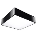 Lampa sufitowa HORUS 35 czarna plafon SL.0136 SOLLUX LIGHTING