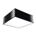 Lampa sufitowa HORUS 25 czarna plafon SL.0142 SOLLUX LIGHTING