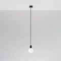 Lampa wisząca EDISON czarna zwis SL.0152 SOLLUX LIGHTING