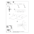 Lampa ścienna MASSIMO chrom kinkiet SL.0187 SOLLUX LIGHTING
