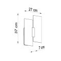 Lampa ścienna FABIANO kinkiet SL.0197 SOLLUX LIGHTING