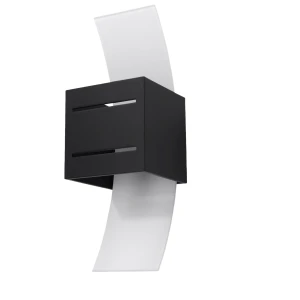 Lampa ścienna LORETO czarna kinkiet SL.0201 SOLLUX LIGHTING