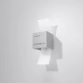 Lampa ścienna LORETO szara kinkiet SL.0202 SOLLUX LIGHTING
