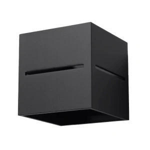 Lampa ścienna LOBO czarna kinkiet SL.0204 SOLLUX LIGHTING