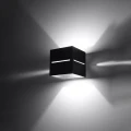 Lampa ścienna LOBO czarna kinkiet SL.0204 SOLLUX LIGHTING
