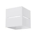 Lampa ścienna LOBO biała kinkiet SL.0206 SOLLUX LIGHTING