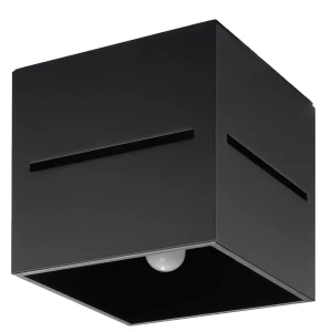 Lampa sufitowa LOBO czarna plafon SL.0207 SOLLUX LIGHTING