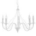 Lampa wisząca MINERWA 5 biała żyrandol SL.0214 SOLLUX LIGHTING