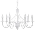 Lampa wisząca MINERWA 7 biała żyrandol SL.0215 SOLLUX LIGHTING