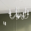 Lampa wisząca MINERWA 7 biała żyrandol SL.0215 SOLLUX LIGHTING