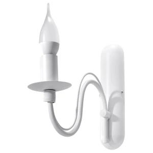 Lampa ścienna MINERWA biała kinkiet SL.0216 SOLLUX LIGHTING