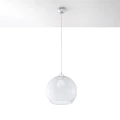 Lampa wisząca BALL transparentna zwis SL.0248 SOLLUX LIGHTING