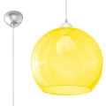 Lampa wisząca BALL żółta zwis SL.0252 SOLLUX LIGHTING