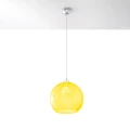 Lampa wisząca BALL żółta zwis SL.0252 SOLLUX LIGHTING