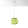 Lampa wisząca BALL zielona zwis SL.0254 SOLLUX LIGHTING