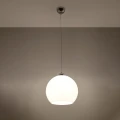 Lampa wisząca BALL biała zwis SL.0256 SOLLUX LIGHTING