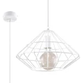 Lampa wisząca UMBERTO biała zwis SL.0293 SOLLUX LIGHTING