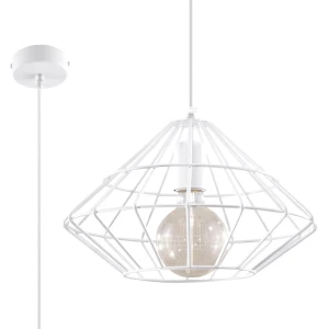 Lampa wisząca UMBERTO biała zwis SL.0293 SOLLUX LIGHTING