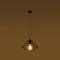 Lampa wisząca UMBERTO czarna zwis SL.0294 SOLLUX LIGHTING