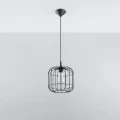 Lampa wisząca CELTA czarna zwis SL.0296 SOLLUX LIGHTING
