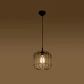 Lampa wisząca CELTA czarna zwis SL.0296 SOLLUX LIGHTING
