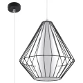 Lampa wisząca DEMI czarna zwis SL.0298 SOLLUX LIGHTING