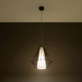 Lampa wisząca DEMI czarna zwis SL.0298 SOLLUX LIGHTING