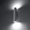 Lampa ścienna LAGOS 2 biała kinkiet SL.0326 SOLLUX LIGHTING