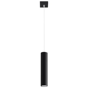 Lampa wisząca LAGOS 1 czarna zwis SL.0327 SOLLUX LIGHTING