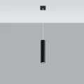 Lampa wisząca LAGOS 1 czarna zwis SL.0327 SOLLUX LIGHTING