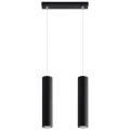 Lampa wisząca LAGOS 2 czarna zwis SL.0328 SOLLUX LIGHTING