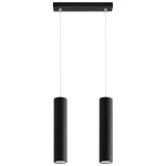 Lampa wisząca LAGOS 2 czarna zwis SL.0328 SOLLUX LIGHTING