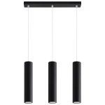 Lampa wisząca LAGOS 3L czarna zwis SL.0329 SOLLUX LIGHTING