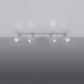 Lampa sufitowa RING 4L biała plafon SL.0331 SOLLUX LIGHTING