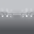 Lampa sufitowa RING 6L biała plafon SL.0333 SOLLUX LIGHTING