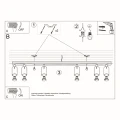 Lampa sufitowa RING 6L biała plafon SL.0333 SOLLUX LIGHTING