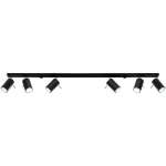 Lampa sufitowa RING 6L czarna plafon SL.0334 SOLLUX LIGHTING